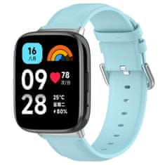 BStrap Leather remen za Xiaomi Redmi Watch 3 Active / Lite, light blue
