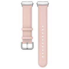 BStrap Leather remen za Xiaomi Redmi Watch 3 Active / Lite, sand pink
