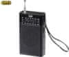 RA 7F15 radio prijamnik, prijenosni, FM/AM/SW/AUX, crni