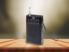 Trevi RA 7F15 radio prijamnik, prijenosni, FM/AM/SW/AUX, crni