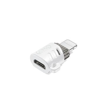 XO Adapter microUSB na Lightning NB256F bijeli