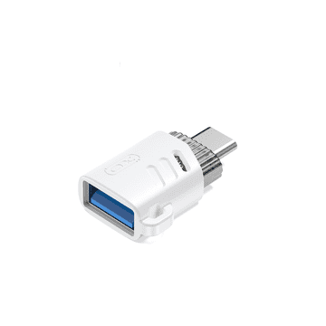 XO Adapter USB na USB-C NB256B bijeli