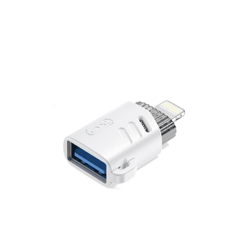 XO Adapter USB na Lightning NB256A bijeli