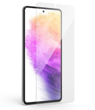 RINGKE Kaljeno staklo za zaslon Galaxy A73 5G Nevidljivo Defender ID staklo 2.5D 0.33mm