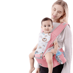 Tavalax Višenamjenska ergonomska nosiljka za bebe (0–36 mjeseci), pink