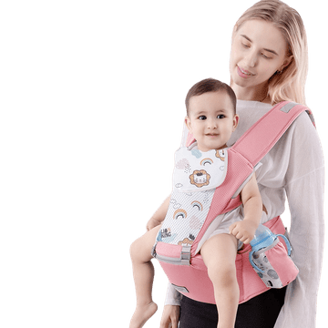 Tavalax Višenamjenska ergonomska nosiljka za bebe (0–36 mjeseci), pink