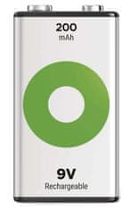 GP ReCyko (9V) punjiva baterija, 200 mAh