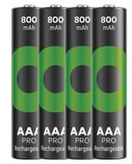 GP ReCyko Pro HR03 (AAA) punjiva baterija, 800 mAh, 4 komada
