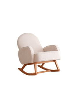 Atelier Del Sofa Naslonjač za ljuljanje, Yoko - White