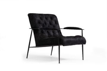 Atelier Del Sofa Fotelja wing MATILDA crna, Matilda - Black