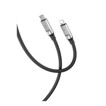 XO Kabel NB-Q252A USB-C na 8-pin Lightning 27W 1m crni