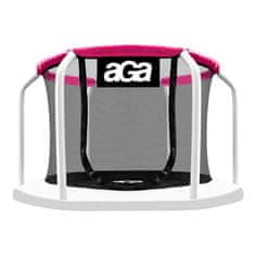 Aga Zaštitna mreža 150 cm za dječju trampolinu Pink