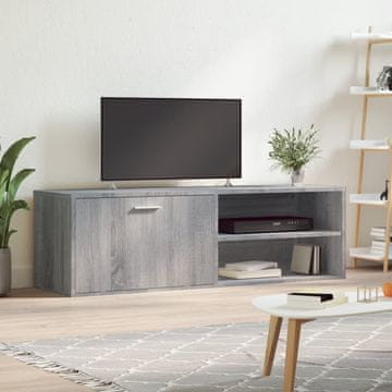 Vidaxl TV ormarić, sivi hrast sonoma, 120x34x37 cm