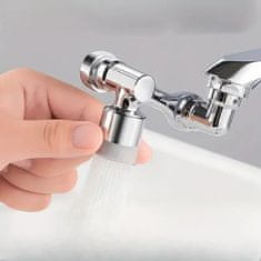 HOME & MARKER® Nastavak za pipo s rotacijom 1080°, kuhinjski višesmjerni dozator vode, filter protiv prskanja | DUOTAP