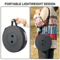 HOME & MARKER® Sklopivi prijenosni stolac za kampiranje, vrt i ribolov (4 kom) | FOLDYSEAT