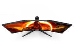 AOC CU34G2XP/BK LED gaming monitor, 86,4 cm (34), VA, WQHD, zakrivljeni