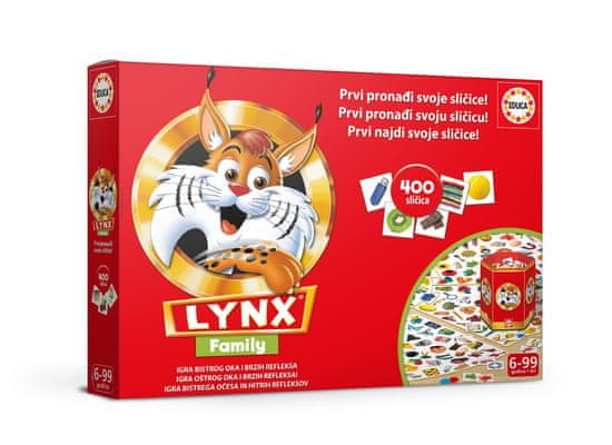 društvena igra Lynx Family, 6+ god