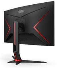 AOC CQ27G2S/BK gaming monitor, 68,6 cm (27), QHD, VA, 165 Hz, zakrivljeni