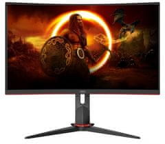 AOC CQ27G2S/BK gaming monitor, 68,6 cm (27), QHD, VA, 165 Hz, zakrivljeni