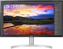 LG 32UN650P-W monitor, IPS, 4K Ultra HD (32UN650P-W)