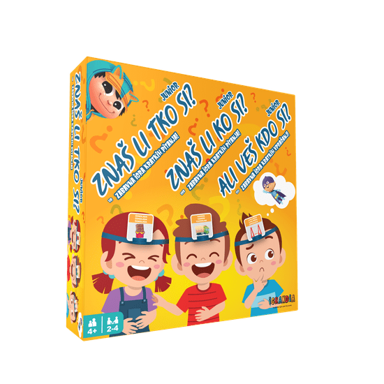 iGRANDiA Junior društvena igra Pogodi tko si?, 4+ god