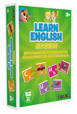 Nauči Engleski slagalica, abeceda, 3+ godine