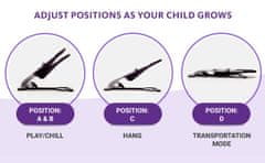 Tavalax Ergonomska dječja ležaljka prilagođena osjetljivoj dječjoj koži