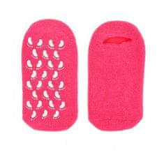 SOLFIT® Nogavice za njegu stopala, silikonske za suha i ispucala stopala (roza, 1 par) | PEDISOCKS