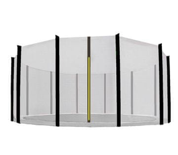 Aga Zaštitna mreža 500 cm za 12 štapova Crna mreža / Crna