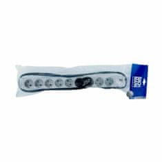 Bachmann razdjelni stalak 9x220V ALU 2m sivi 333.401