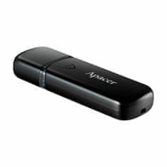 Apacer USB 3.2 Gen1 ključ 64GB AH355 crni