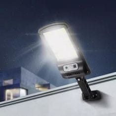 MG Wall Solar Lamp solarna svjetiljka 120 LED, crno