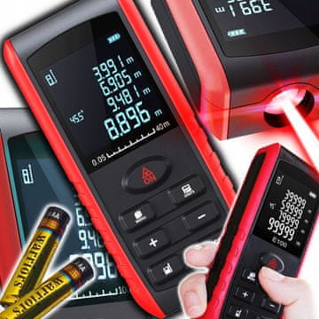 Dexxer Digitalni LCD laserski daljinomjer do 50m