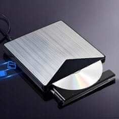 Dexxer Alu. Prijenosni CD za vanjski pogon i DVD USB 3.0