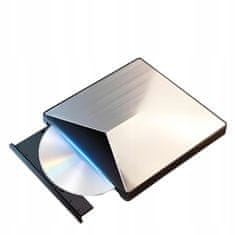 Dexxer Alu. Prijenosni CD za vanjski pogon i DVD USB 3.0