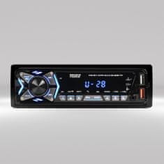 Dexxer 1DIN 12V LCD FM auto radio 4x25W 2x USB Bluetooth SD + daljinski