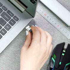 Dexxer Bežični optički USB miš za igranje 3200DPI LED RGB