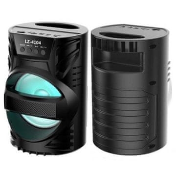 Hitelektro Aku. 1200mAh prijenosni LED RGB bluetooth zvučnik USB SD