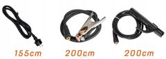 Powermat 4u1 IGBT MMA TIG Lift inverter aparat za zavarivanje LCD 330A VRD ANTI STICK