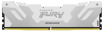 Kingston Fury Renegade memorija (RAM), DDR5, 16GB, 7600, CL38, DIMM, bijela (KF576C38RW-16)