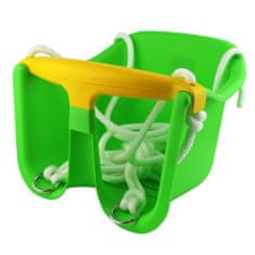 Dječja ljuljačka Baby plastična zelena