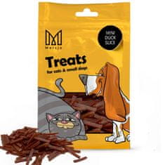 Mersjo Mačja poslastica - Mini kriške patke 50g