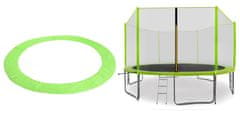 Aga Pokrivač za opruge za trampolin 400 cm Svijetlo zelena