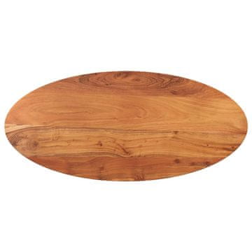 Vidaxl Ploča stola 100x40x3,8 cm Ovalna Masivna Akacijeva Drveta