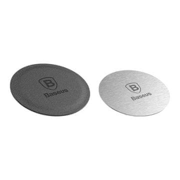 BASEUS Držač za telefon s magnetom Baseus Iron Suit komplet - crni