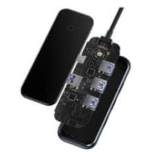 BASEUS Adapter 4w1 Baseus Hub USB-C na 4xUSB 3.0 (tamnosivi)