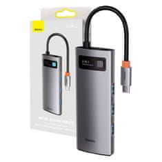 BASEUS Adapter 5u1 Baseus Hub USB-C na 3x USB 3.0 + HDMI + USB-C PD