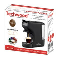 Techwood Aparat za kavu s kapsulama Techwood TCA-196N (crni)