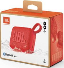 JBL GO4 bežični zvučnik, crveni