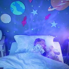MG Astronaut Star projektor noćnog neba, bijela